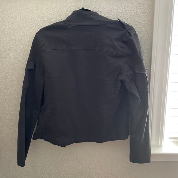 Utility Pocketed Jacket - Navy - Picture 3 of 3